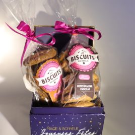 coffret de noel biscuits artisanaux locaux