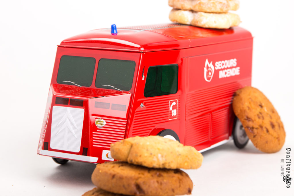 Cadeau Pompiers: La Boite Camion Pompiers Citroën HY Tube